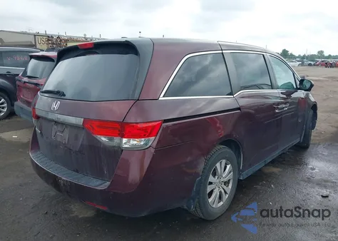 2014 Honda Odyssey Ex-L z USA, uszkodzony, nr VIN 5FNRL5H62EB013541